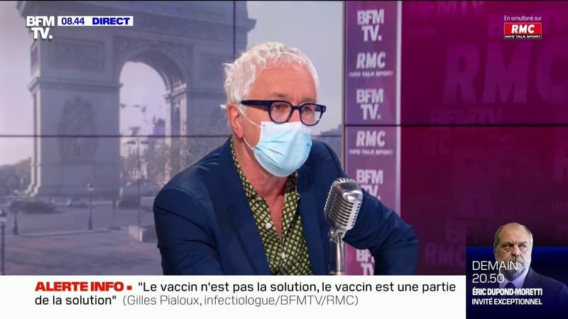 Variant brésilien: le Pr Gilles Pialoux se dit favorable à une quarantaine