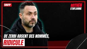 Trophées UNFP : De Zerbi snobé, "un scandale"