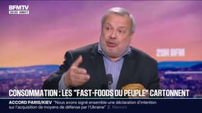 Pour Périco Légasse, journaliste gastronomique, les fast-foods nouvelle génération "ont inventé le populisme alimentaire"
