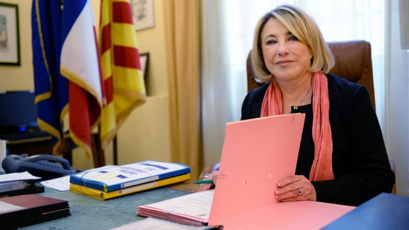 La maire d'Aix-en-Provence Maryse Joissains en 2013