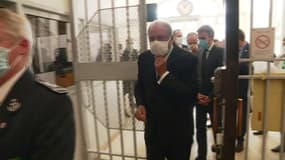 Éric Dupond-Moretti à la prison de Fresnes, mardi 7 juillet 2020.