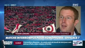 Les interruptions de match pour homophobie sont-elles efficaces ? Ça fait débat sur RMC
