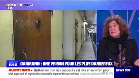 Prison de haute sécurité: Dominique Simonnot appelle Gérald Darmanin "à faire attention à respecter les droits fondamentaux qui sont enfermés"