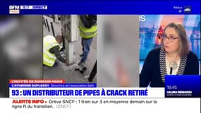 Retrait d'un distributeur de pipes à crack à Aubervilliers: "une mauvaise réponse à un vrai problème", estime Catherine Duplessy