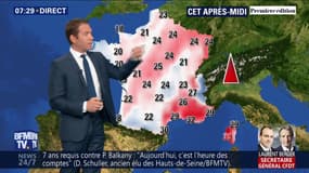 La météo pour ce vendredi 14 juin 2019