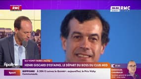 Henri Giscard d'Estaing, le départ du boss du Club Med