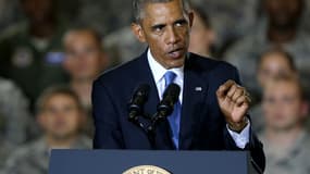 Barack Obama lors d'un discours à Tampa, en Floride, le 17 septembre.