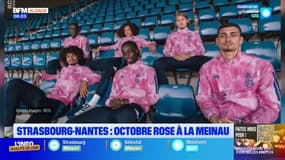 RC Strasbourg: les joueurs ont porté une tenue spéciale pour Octobre rose
