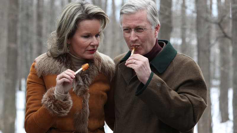 Mathilde et Philippe de Belgique.