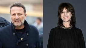 Arthur Essebag et Charlotte Gainsbourg font partie des personnalités qui ont signé une tribune adressée à Emmanuel Macron sur la reconnaissance de l'État de Palestine (montage BFMTV).