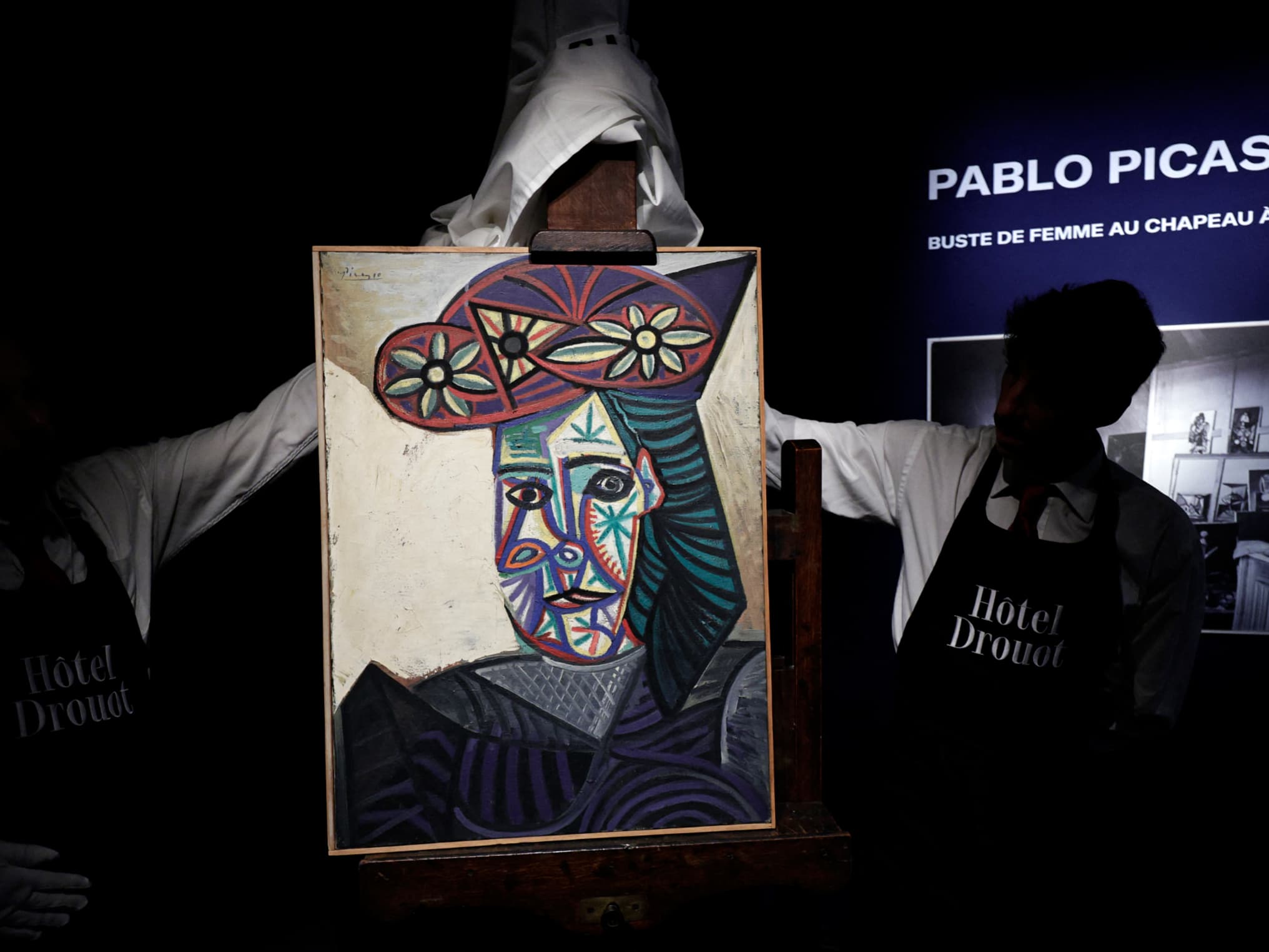 Le-tableau-Buste-de-femme-au-