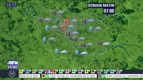 Météo Paris-Ile de France du dimanche 25 décembre 2016: Ciel gris mais pas de risque de pluies