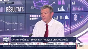Nicolas Doze: La SNCF coûte 224 euros par Français chaque année - 08/10