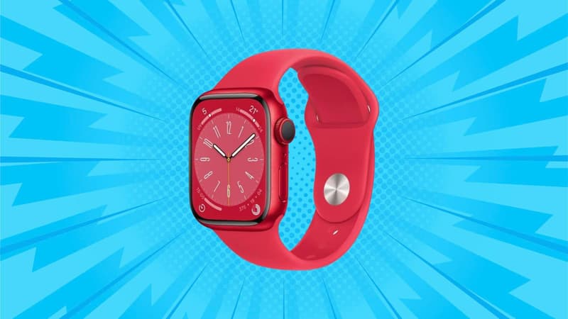 L'Apple Watch Series 8 est à un prix qui ne vous laissera pas indifférent, c'est le moment ou jamais