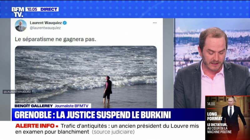 Grenoble: la justice suspend le burkini