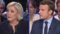 Marine Le Pen et Emmanuel Macron. 