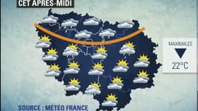 Météo en Ile-de-France: des températures en baisse et quelques averses ce mardi