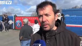 Les supporters sont venus féliciter les joueurs parisiens