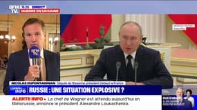 Nicolas Dupont-Aignan sur la rébellion de Wagner: "Peut-être que l'affaiblissent de Poutine est l'occasion d'avoir une offre de paix"