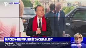 ÉDITO - Macron-Trump: "Être contre l'autre, ça leur est utile, voire indispensable" 