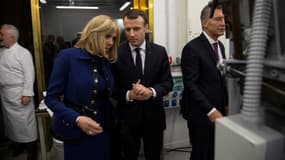 Brigitte et Emmanuel Macron