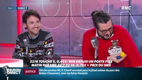 Bourdin Direct: "J'ai toujours rêvé de montrer mes boules à la TV" 