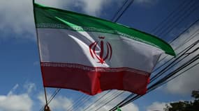 Un drapeau iranien - Image d'illustration