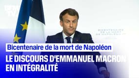 Le discours intégral d'Emmanuel Macron pour la commémoration du bicentenaire de la mort de Napoléon