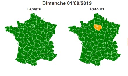 La circulation ce dimanche La circulation ce dimanche