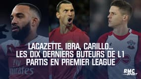 Lacazette, Ibra, Carillo... Les dix derniers buteurs de L1 partis en Premier League