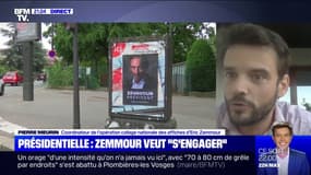 Pierre Meurin explique comment s'est mise en place la campagne d'affichage en faveur d'une candidature d'Eric Zemmour