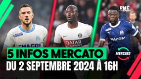 Veretout, Mbemba, Danilo… Les 5 infos mercato du 02 septembre 2024 à 16h