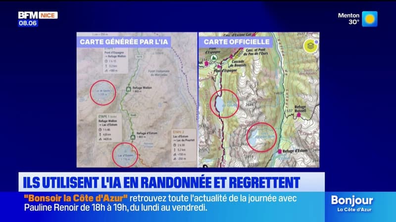 Ils utilisent l'IA en randonnée... et regrettent