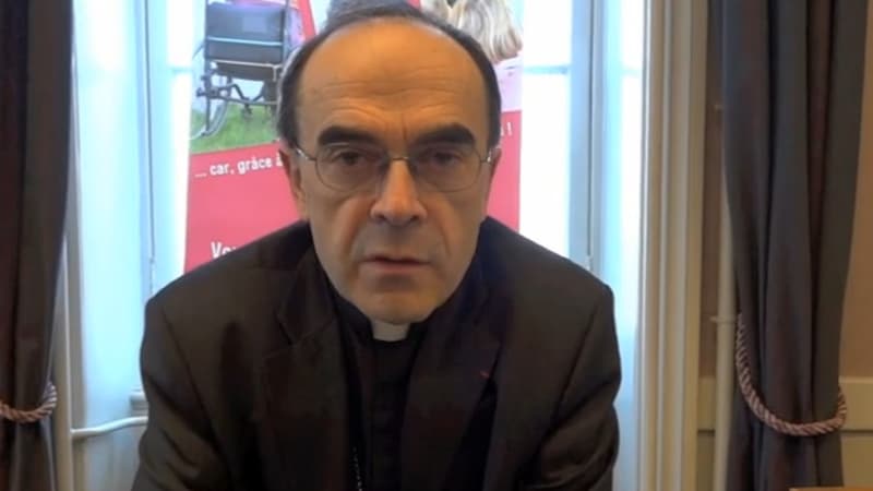 Monseigneur Barbarin, cardinal-archevêque de Lyon.
