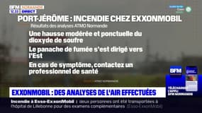 Incendie à la raffinerie Esso-ExxonMobil: des analyses de l'air effectuées par Atmo