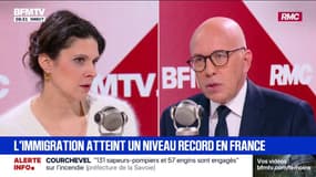 Éric Ciotti (UDR): "L'asile est devenu la porte d'entrée légale à l'immigration illégale"