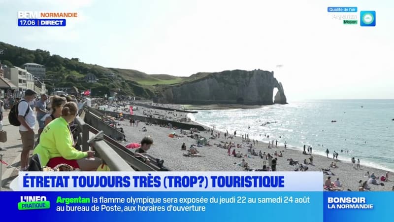 Seine-Maritime: Étretat, une destination toujours prisée des touristes