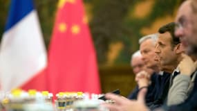 Emmanuel Macron veut rééquilibrer la balance commerciale avec la Chine