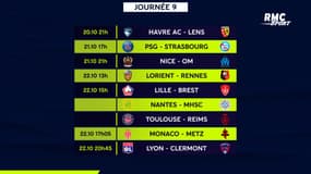 Ligue 1 : Le programme tv complet de la 9e journée