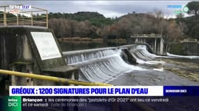 Gréoux-les-Bains : le projet de destruction du seuil fait débat  