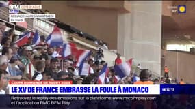 Monaco: le XV de France s'entraîne à Louis II pour le plus grand bonheur des supporters