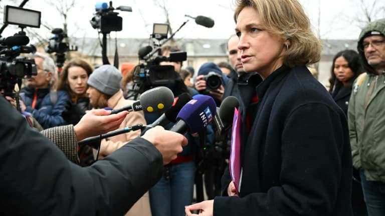 La secrétaire générale de la CFDT Marylise Léon le 17 janvier 2025 au ministère du Travail à Paris
