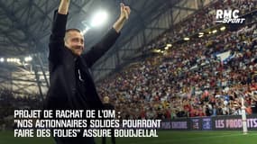 OM: "Nos actionnaires solides pourront aussi faire des folies" assure Boudjellal 