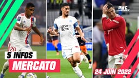 Saliba, Ronaldo, Tetê... Les 5 infos mercato du 24 juin à la mi-journée 