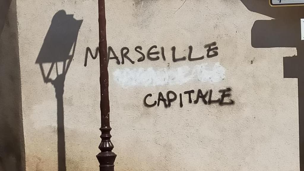 Les tags à Auxerre.
