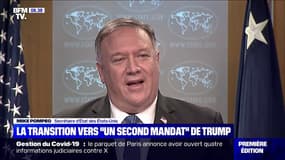 Mike Pompeo promet une "transition en douceur" vers un... "second mandat" de Donald Trump