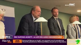 Éric Dupond-Moretti: la liste des juges parlementaires