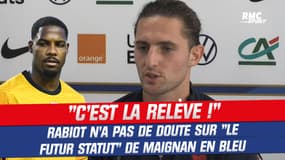 Equipe de France : "C'est la relève !", Rabiot n'a pas de doute sur "le futur statut" de Maignan en Bleu