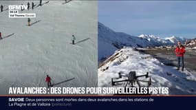 Avalanches: des drones pour surveiller les pistes