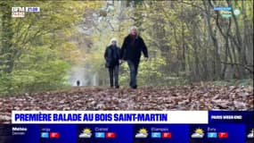 Noisy-le-Grand: le bois Saint-Martin a accueilli ses premiers visiteurs